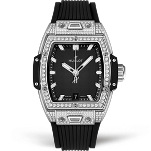 Копия часов Hublot Shaped Spirit Of Big Bang Titanium Pave 39 662.NX.1170.RX.1604 Арт.HB-1295