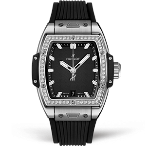 Копия часов Hublot Shaped Spirit Of Big Bang Titanium Diamonds 39 662.NX.1170.RX.1204 Арт.HB-1296