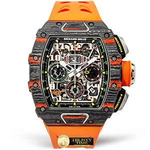Копия часов Richard Mille RM 11-03 McLaren Flyback Chronograph Carbon Арт.RM-0553