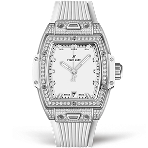 Копия часов Hublot Shaped Spirit Of Big Bang Titanium White Pave 39 662.NE.2010.RW.1604 Арт.HB-1297